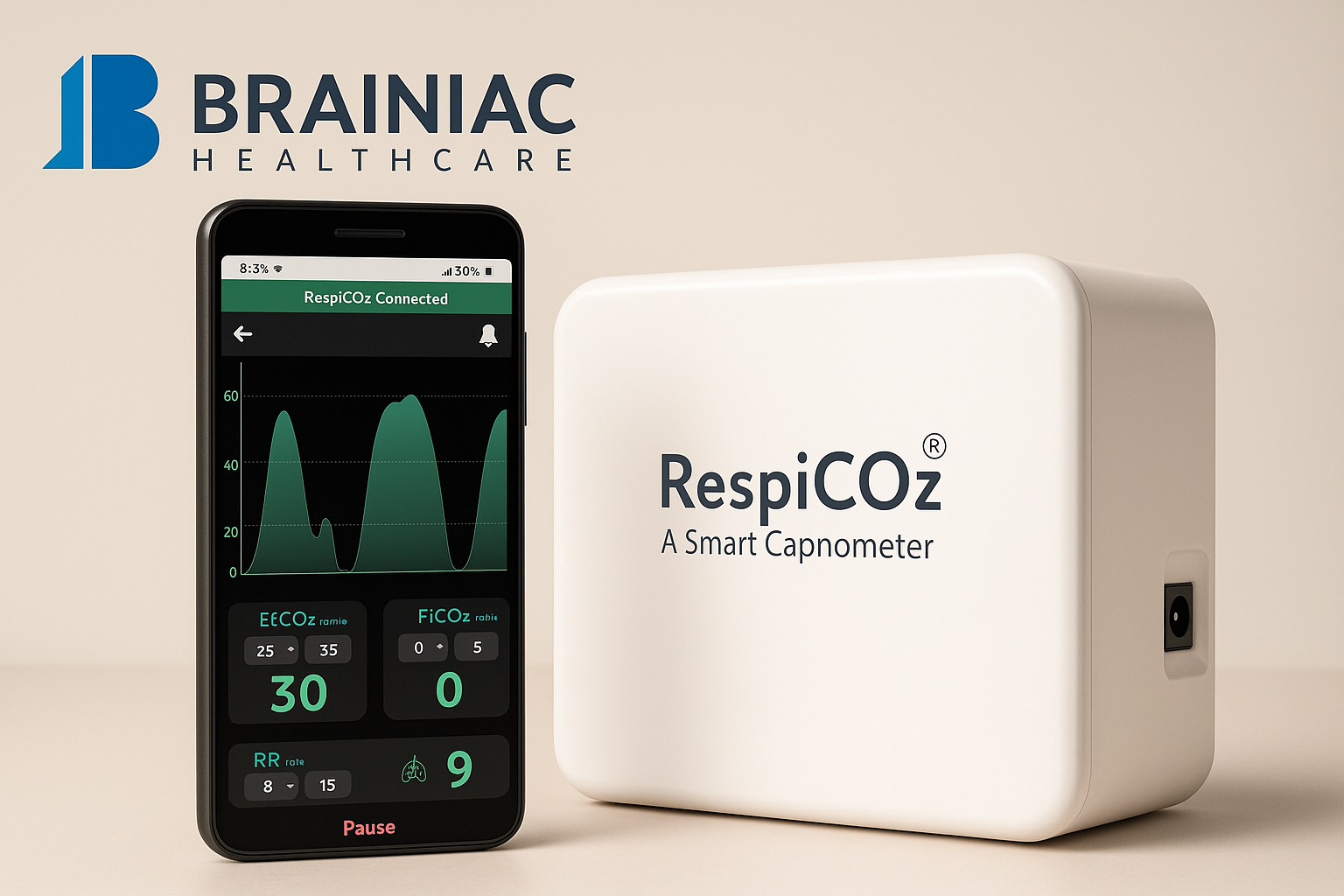 System for Respiratory CO2 Measurement & Monitoring